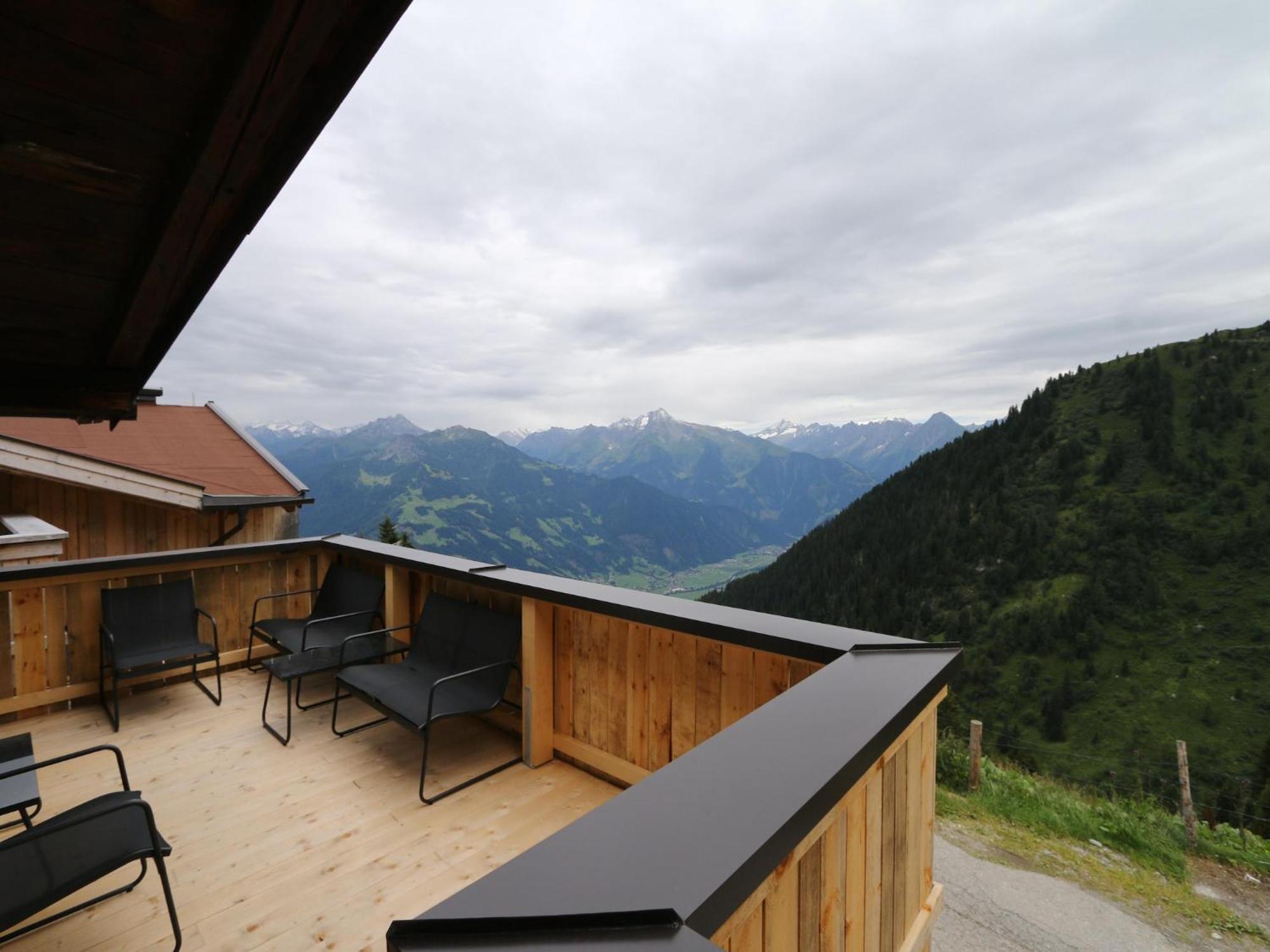 New Holiday Home On The Alm With Terrace And Balcony Zellberg Esterno foto